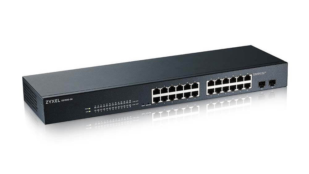 Switch Zyxel GS1900-24-EU0102F, 24 porturi 100/1000Mbps, management