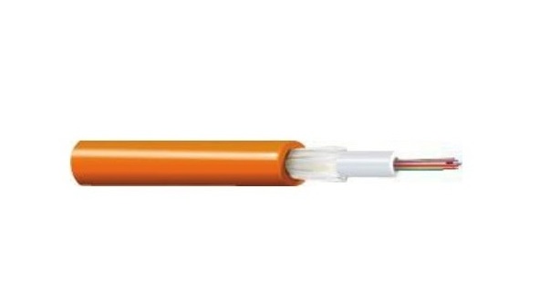 Fibra optica 8 fire, cu gel, Multimode, Belden GUSND08, portocaliu