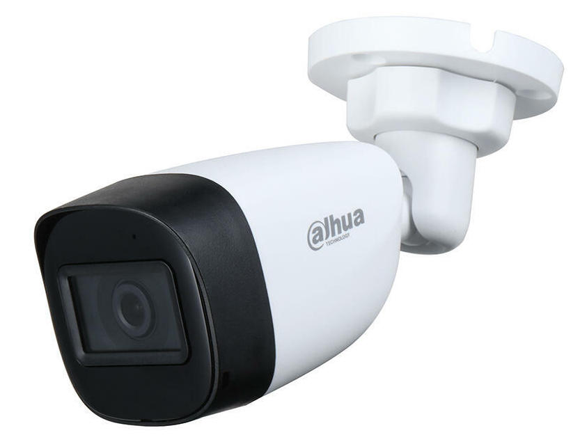 Camera exterior Dahua HAC-HFW1200C-0280B-S6, 2MP, lentila 2.8mm, IR30m, IP67