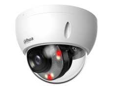 Camera de supraveghere IP dome, 4 MP, IR 30 m, 2.8 mm, WizSense, microfon incorporat, Dahua, IPC-HDBW2449E-S-IL-0280B