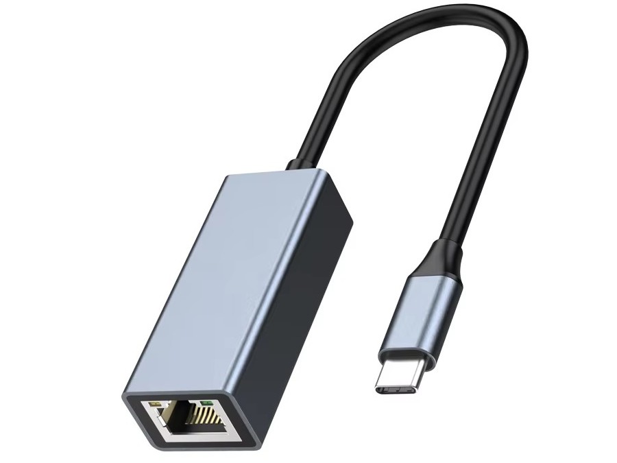 Adaptor USB Type C la mufa RJ45, viteza transfer 5Gbps, aluminiu, Safer SAF-ADC4005