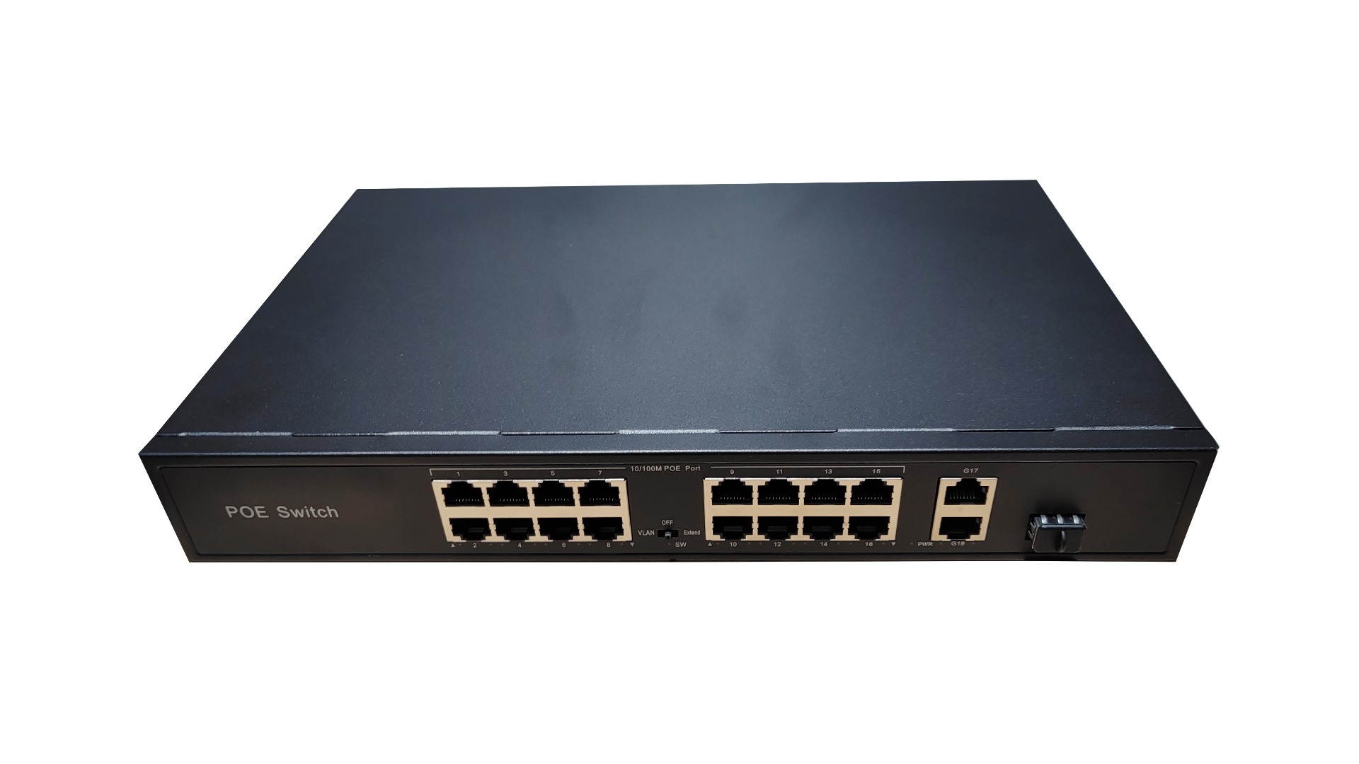 Switch PoE, 16 Porturi, 300W, 10/100Mbps SAF-POE5203-20