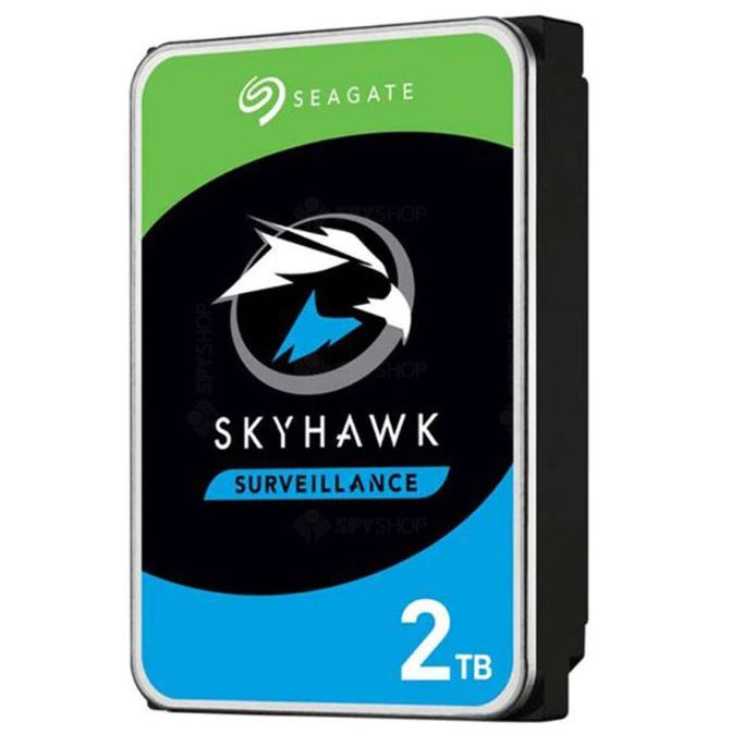 Hard Disk 2TB Seagate Skyhawk ST2000VX016, Cache 256MB, HDD pentru supraveghere video