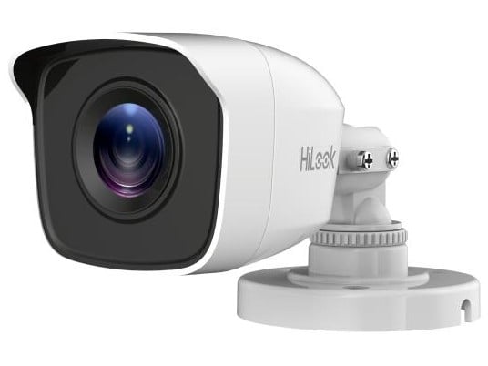 Camera de supraveghere pentru exterior, HDTVI, Hikvision HiLook THC-B120-P(2.8mm)B, 2MP, 2.8mm, IR20, IP66, plastic