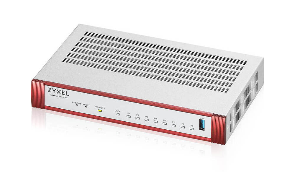 Router cu Firewall UTM/VPM Zyxel USGFLEX100H-EU0101F, 8 porturi, pana la 3000Mbps