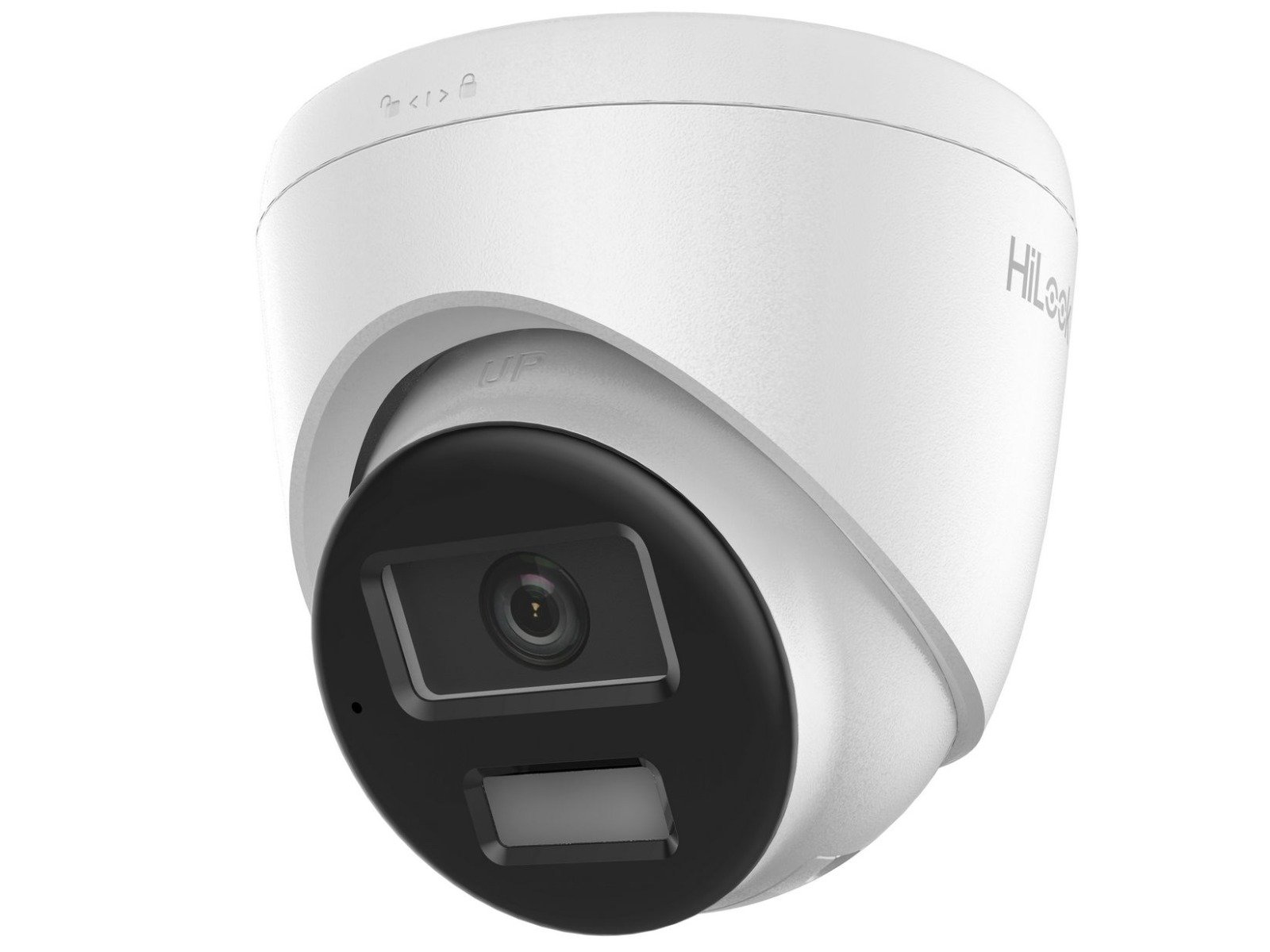 Camera supraveghere IP Hikvision HiLook IPC-T240HA-LUF/SL, 4MP, Iluminare duala 30m, 2.8mm, microfon, difuzor, slot card SD, PoE, IP67