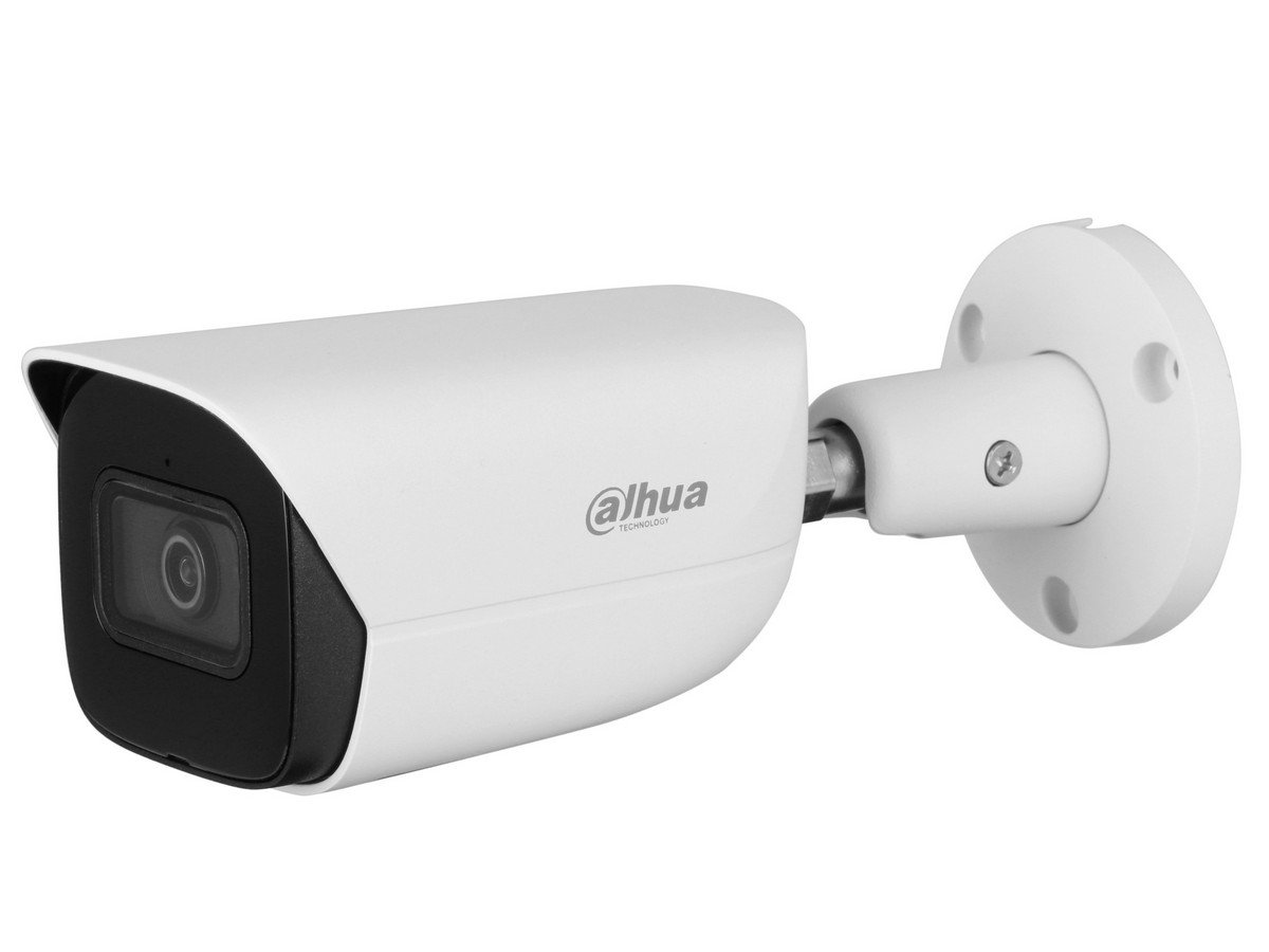 Camera de supraveghere IP, WizSense, Dahua IPC-HFW3842E-AS-0280B, 8MP, lentila 2.8mm, IR 30m, microfon incorporat, microSD, PoE, IP67