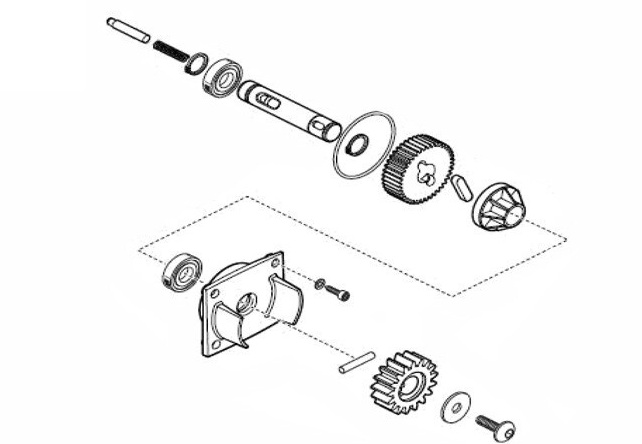 Kit transmisie pentru automatizarea King Gates Dynamos 1000, 172391