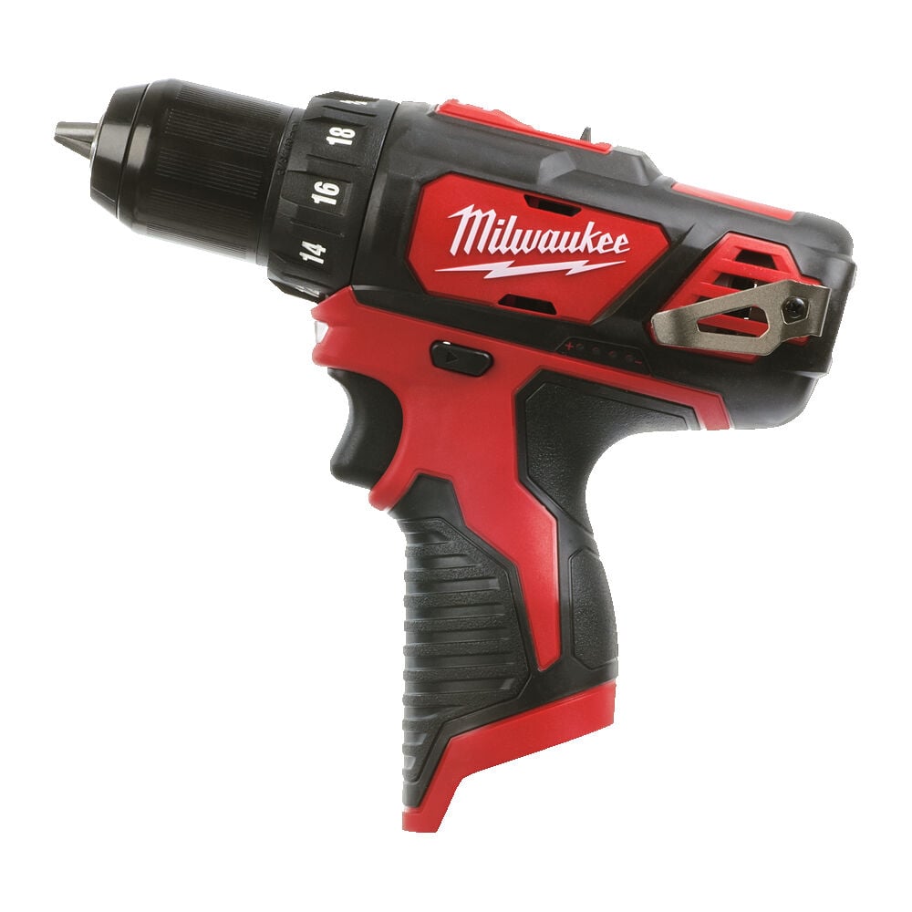 Masina de gaurit compacta Milwaukee M18 fara acumulator, cuplu 50Nm, mandrina metalica 13mm, 4933443530