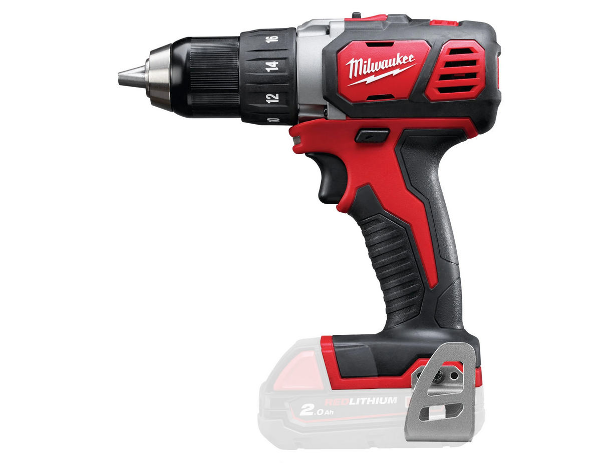 Masina de gaurit compacta Milwaukee M18 fara acumulator, cuplu 50Nm, mandrina metalica 13mm, 4933443530