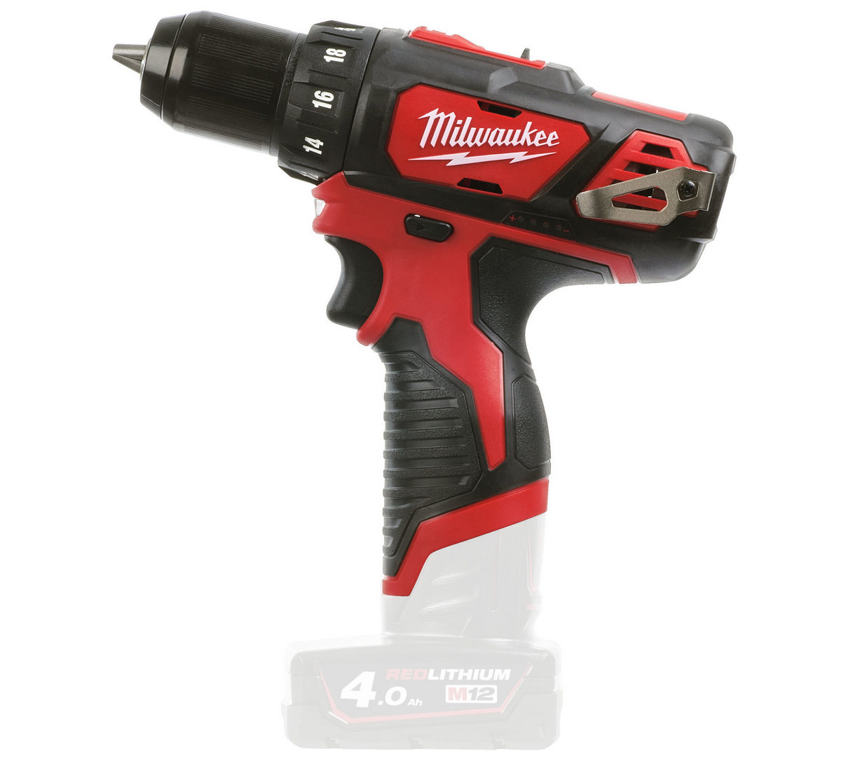 Masina de gaurit subcompacta Milwaukee M12 fara acumulator, cuplu 30Nm, mandrina metalica 10mm, 4933441930