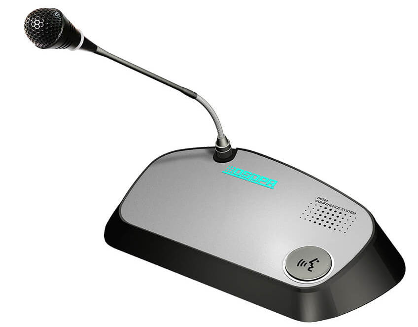 Microfon de masa pentru autoconferinta DSPPA D6224, ecran LCD, difuzor HiFi
