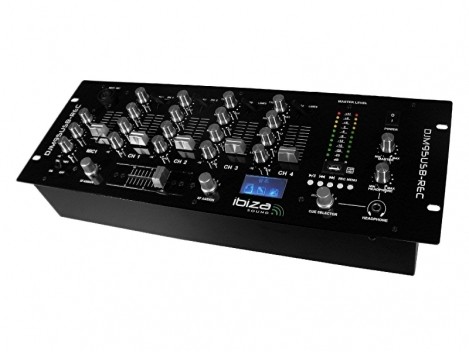 Mixer 4 Canale cu USB si inregistrare MP3, DJM95USB-REC