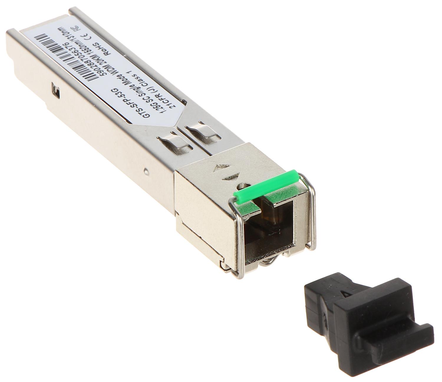 Modul SFP Single Mode WDM 1000MB/s 20KM Conector SC (TX), GTS-SFP-35G