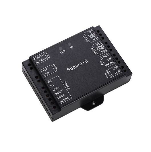 Modul de control access cu doua relee, functioneaza cu orice cititor Wiegand 26-37 bit S-BOARD2