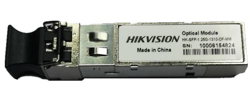 Modul SFP Multimode, 1250Mbps, 1km, 2 conectori LC, 3.3V, Hikvision HK-SFP-1.25G-1310-DF-MM