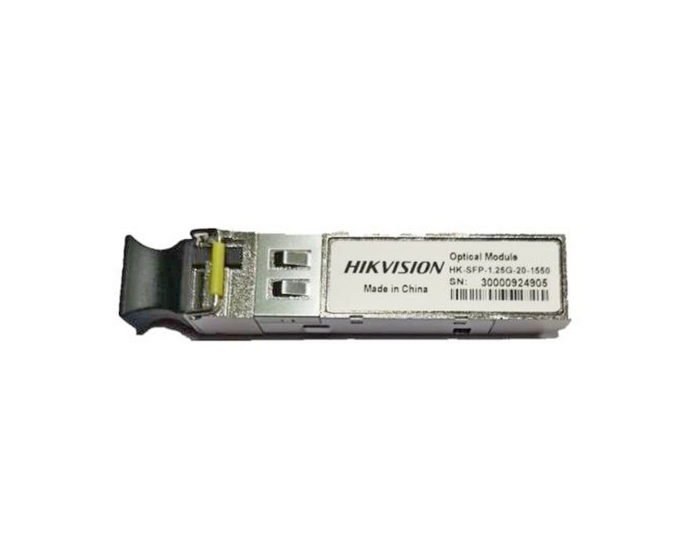 Modul SFP Single Mode, 1250 MBps, 20KM, Conector LC, Hikvision HK-SFP-1.25G-20-1550