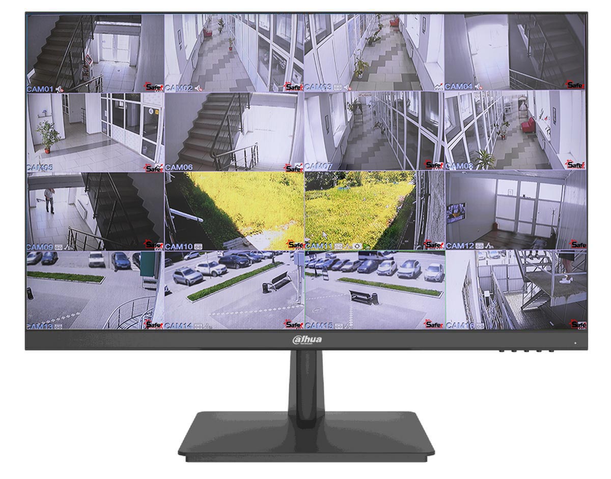 Monitor pentru supraveghere video cu difuzoare, 23.8