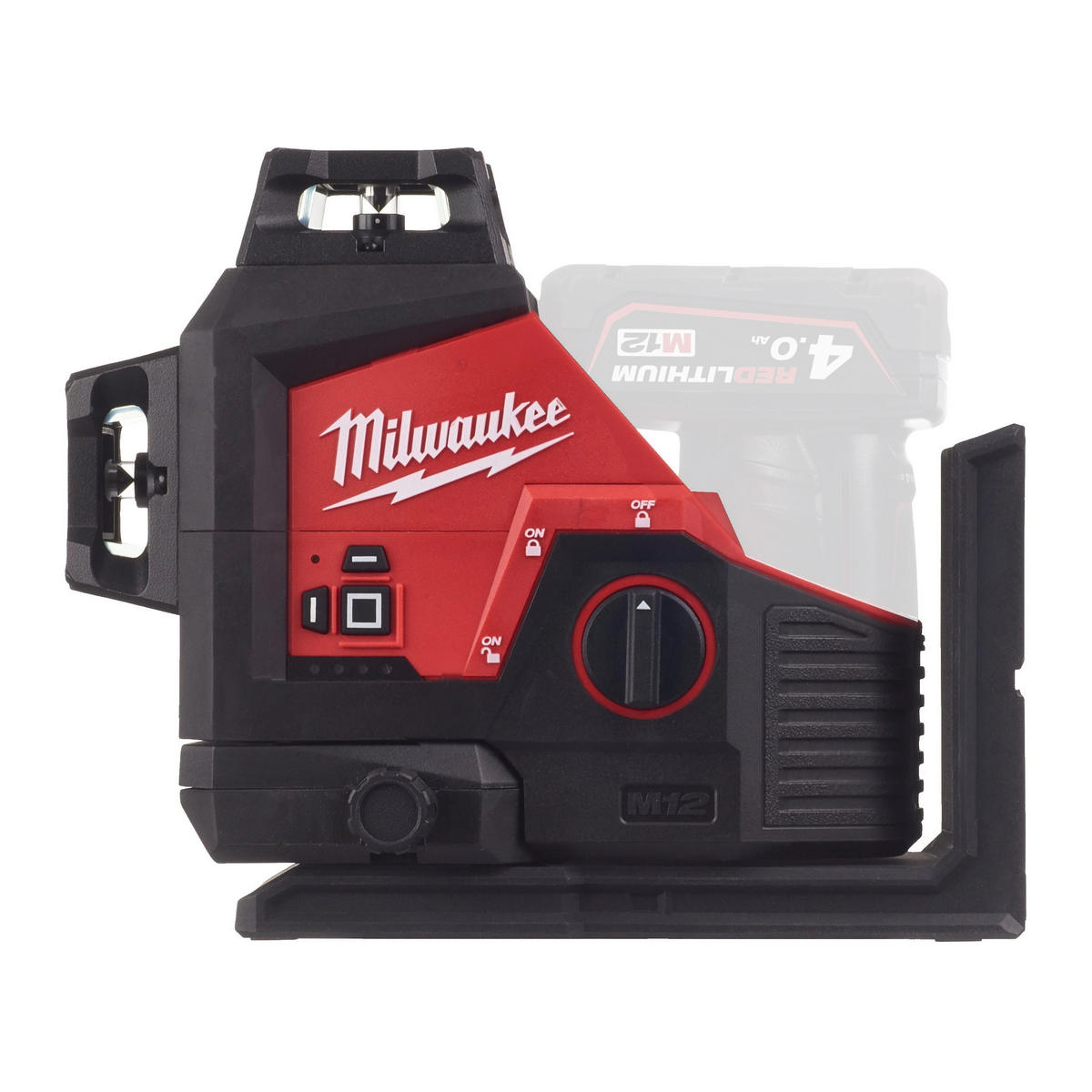 Nivela Laser Milwaukee M12 3PL, 360 grade, verde, 3 planuri, cutie transport, fara acumulator, 4933478103