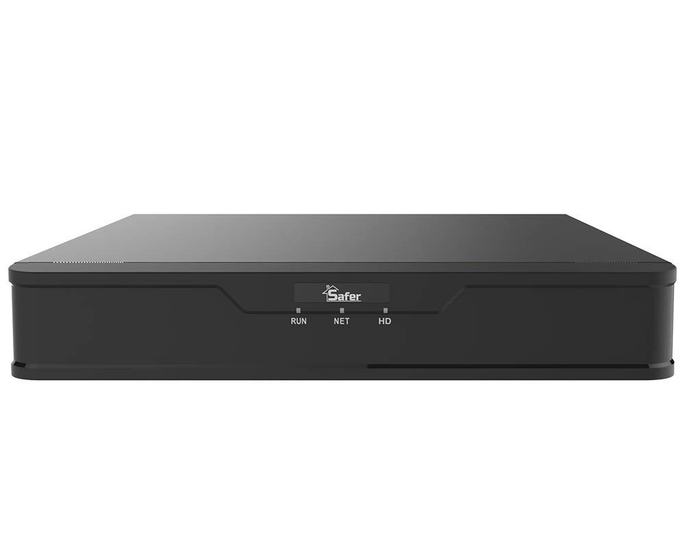 Nvr 4 canale 8MP (4K), Safer, 4xPoE 54W, 64 Mbps, Ultra 265, ONVIF, SAF-NVR4-8MP-4POE