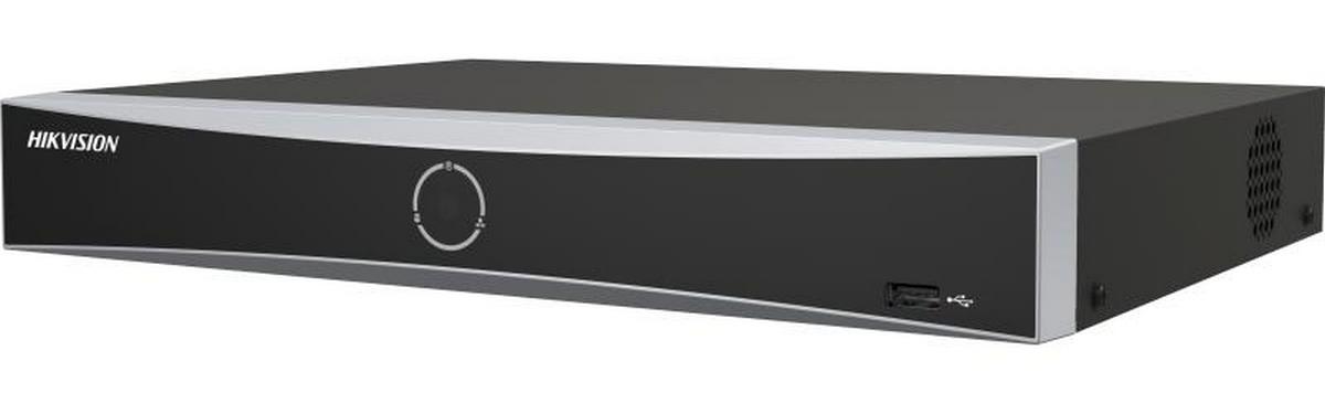 NVR 4 canale Hikvision DS-7604NXI-K1(D), AcuSense, pana la 12MP 4K, latime banda 40Mbps, 1 port SATA max 16TB, HDMI, VGA