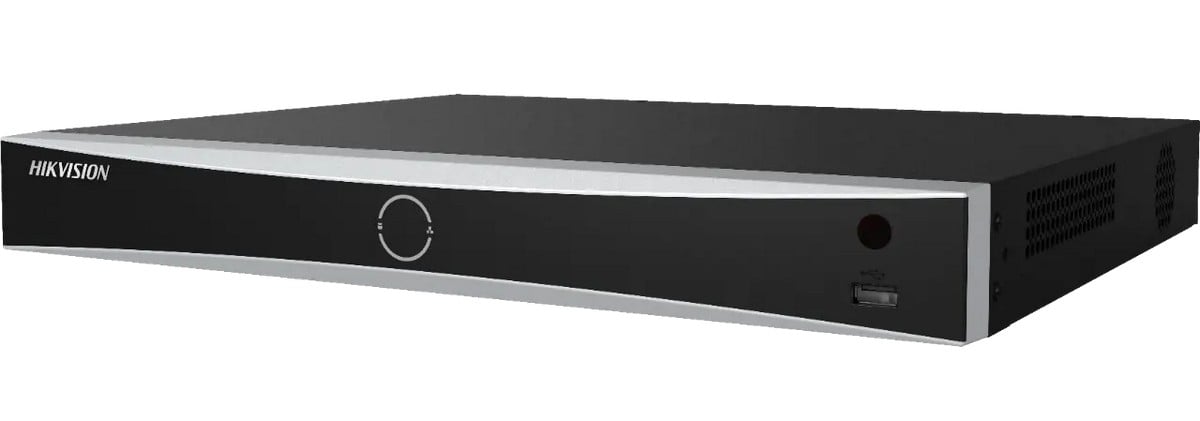 NVR 8 canale, 8MP 4K, AcuSense, 8x PoE 120W, 2x SATA, Audio, Functii AI, Hikvision DS-7608NXI-I2/8P/S(E)