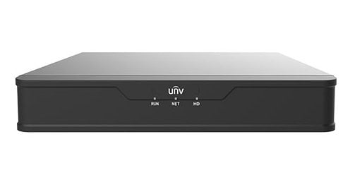 NVR cu 4 canale, 4x PoE, 64Mbps, 8MP 4K, ONVIF, Uniview NVR301-04S3-P4