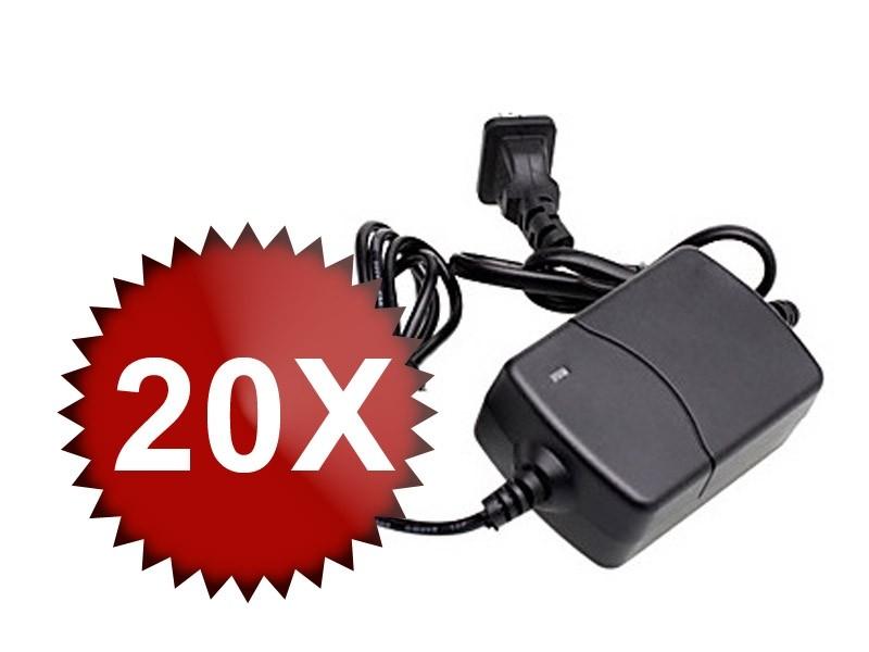 Pachet 20 x Alimentator 2A 12V pentru camera supraveghere