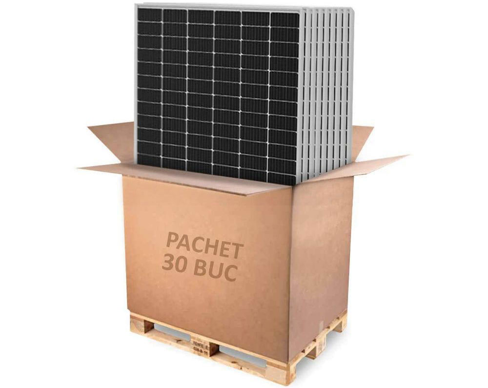 Palet cu 30 de panouri solare fotovoltaice (455W), Longi Solar LR4-72HPH-455Mx30