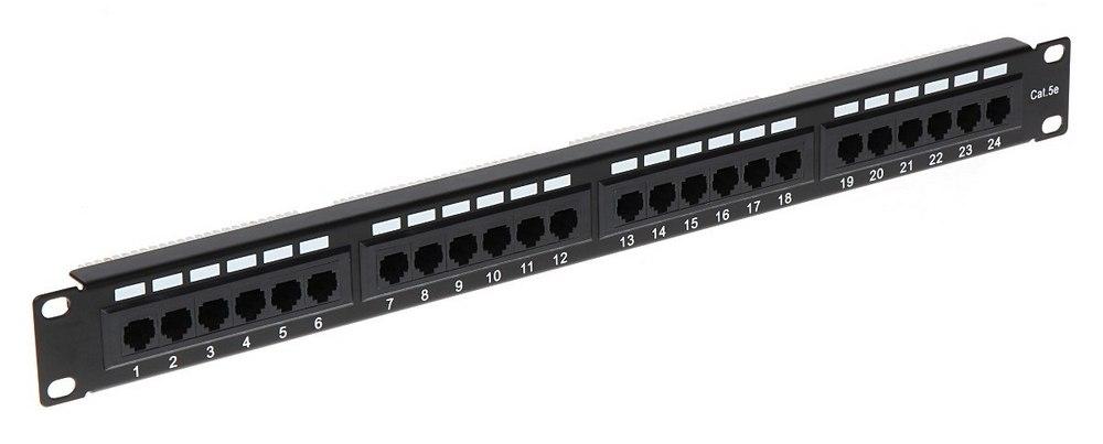 [RESIGILAT] Patch Panel 24 porturi rackabil CAT5E, PATCH PANEL5-R