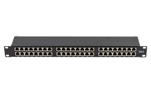 Patch Panel 2U, 48 de porturi RJ45, FTP cat6, 150V, 1.5A, ASYTECH ASY-PP-FTP6-48