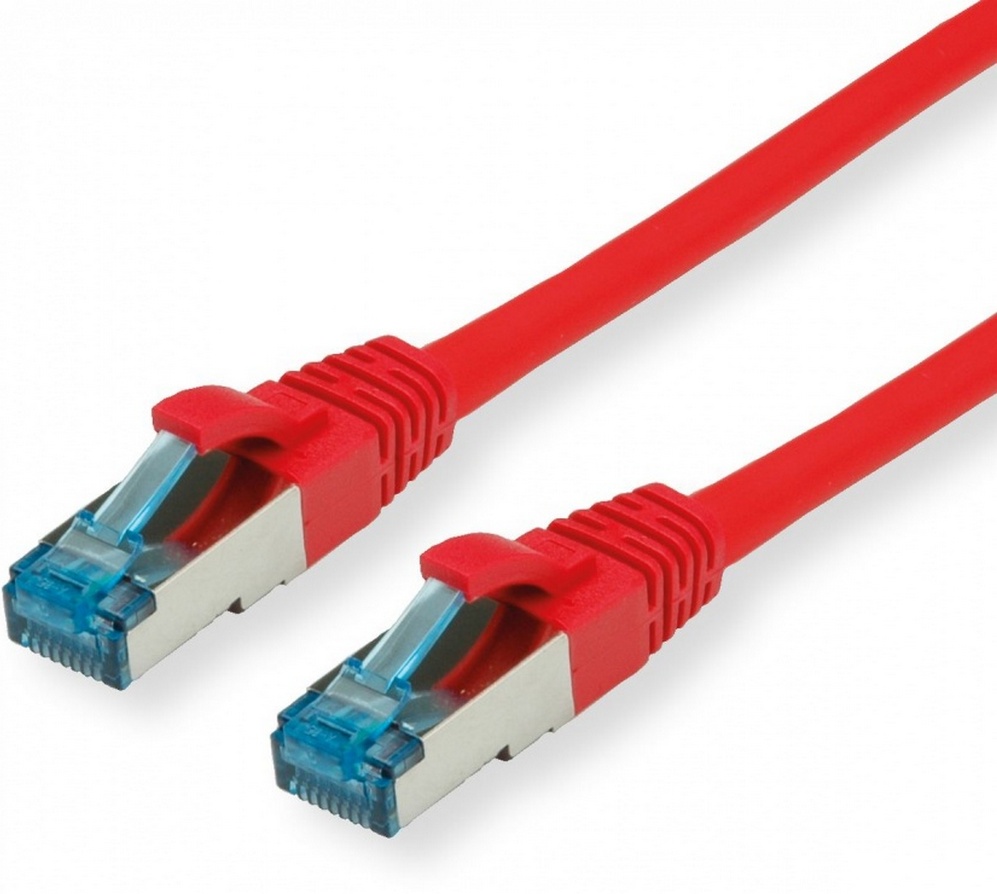 Patchcord S/FTP Cat 6A, 2 Metri, Rosu , SFTP6A-2M-R, SAFER