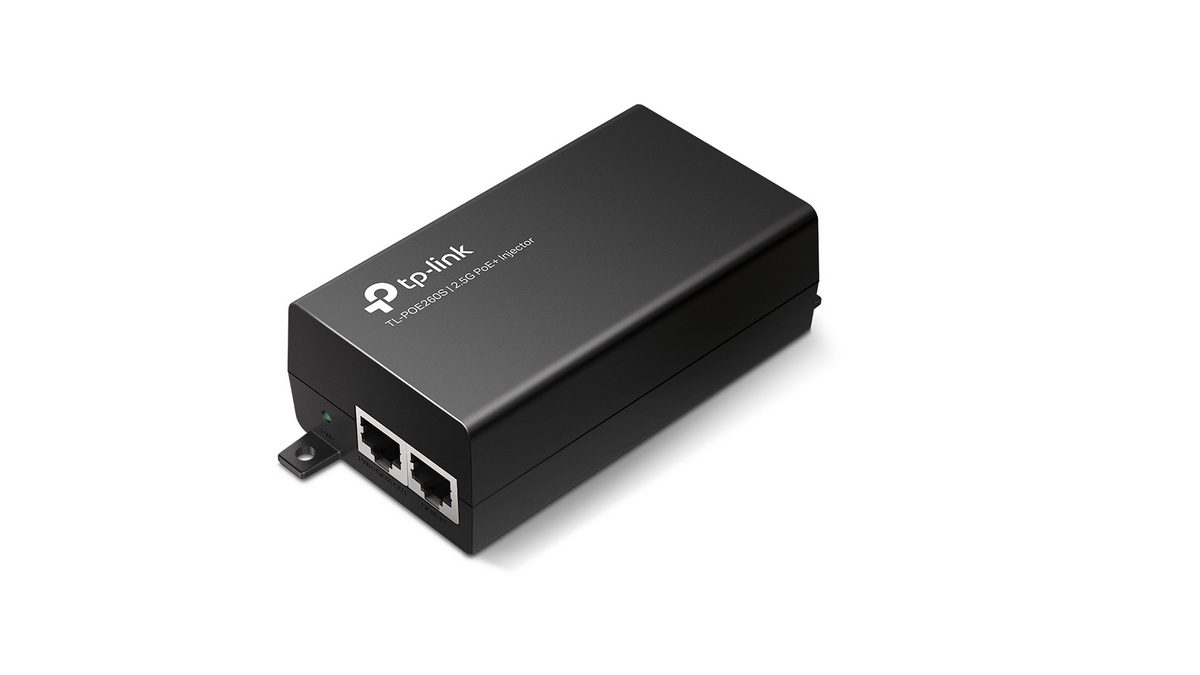 Injector PoE Tp-Link POE260S, 2.5 Gbps, Alimentare 220V, Putere pana la 30W