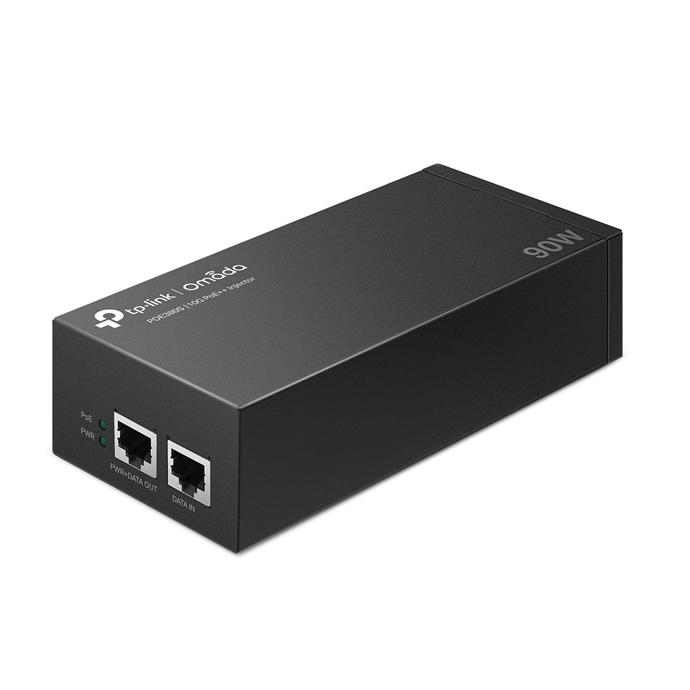 Injector PoE++ 90W, Tp-Link Omada POE380S, Gigabit, Compatibil IEEE 802.3at