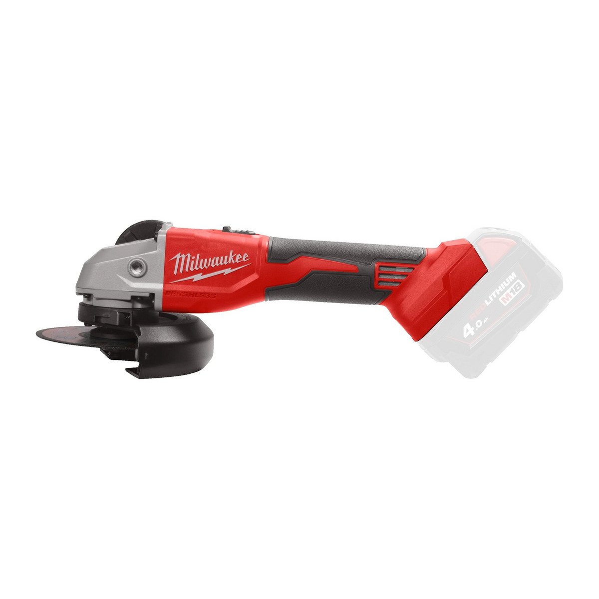 Polizor unghiular Milwaukee M18 BLSAG125X-0, 125 mm, fara perii, 18V, 11000 rpm, fara acumulator, 4933492643