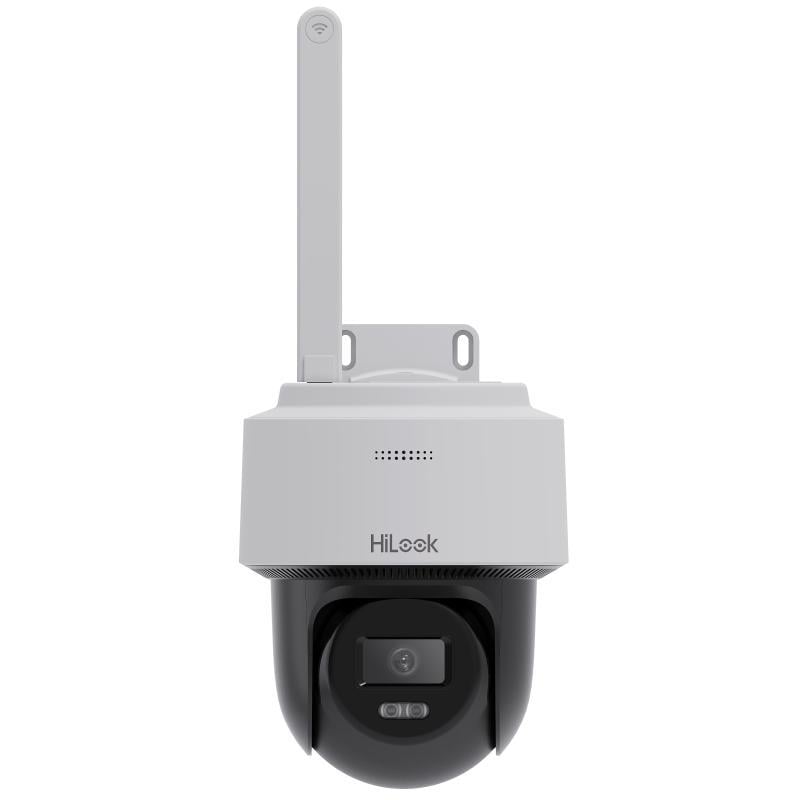 Camera supraveghere IP Wi-Fi PT Hikvision HiLook PTZ-N2C200I-W(W), 2MP, IR 30m, Audio, slot microSD, IP66