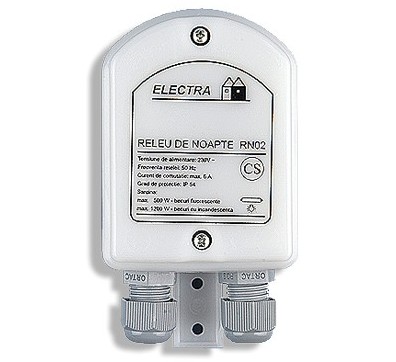 Releu de noapte pentru instalatii de iluminat Electra RN 02