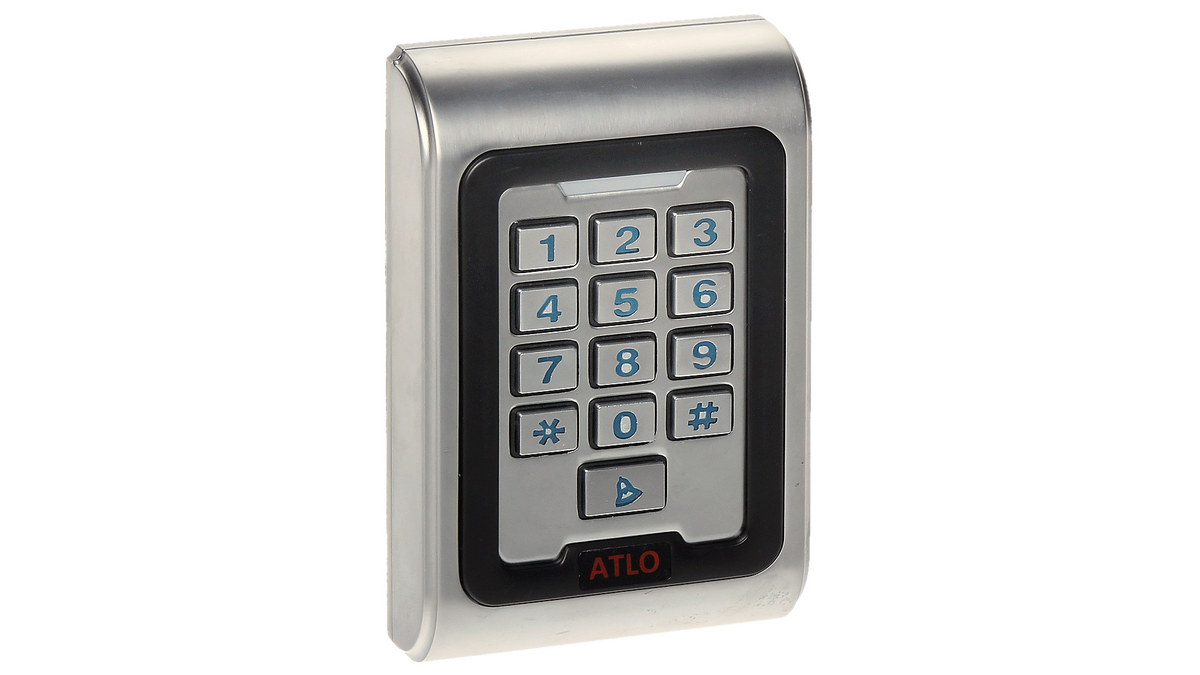 Tastatura de control acces standalone, RFID, PIN, 12 V, Wiegand 26, ATLO RFID522