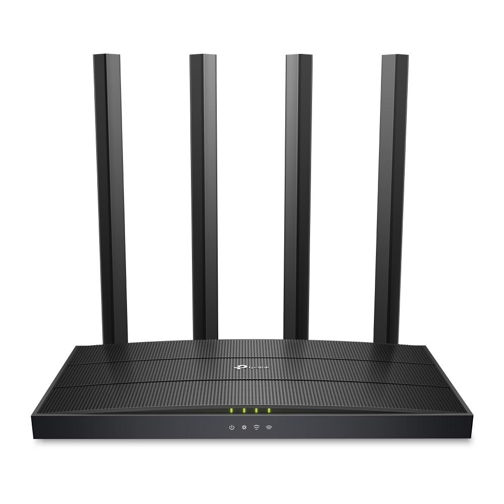 Router Wi-Fi TP-Link Omada ER605W, Dual-Band WiFi 6, pana la 1317 Mbps, 5x RJ-45 Gigabit, 4 antene, VPN, management SDN