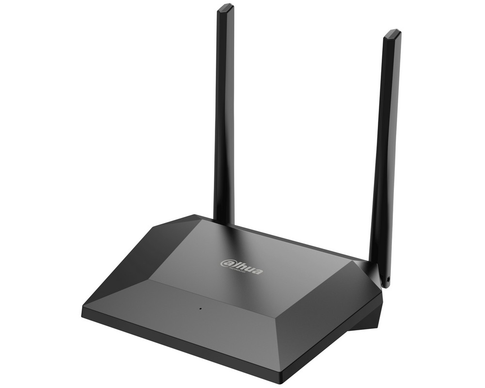 Router wireless, 4 porturi, 2.4 GHz, 300 Mbps, 2 antene externe, Dahua, DH-N3