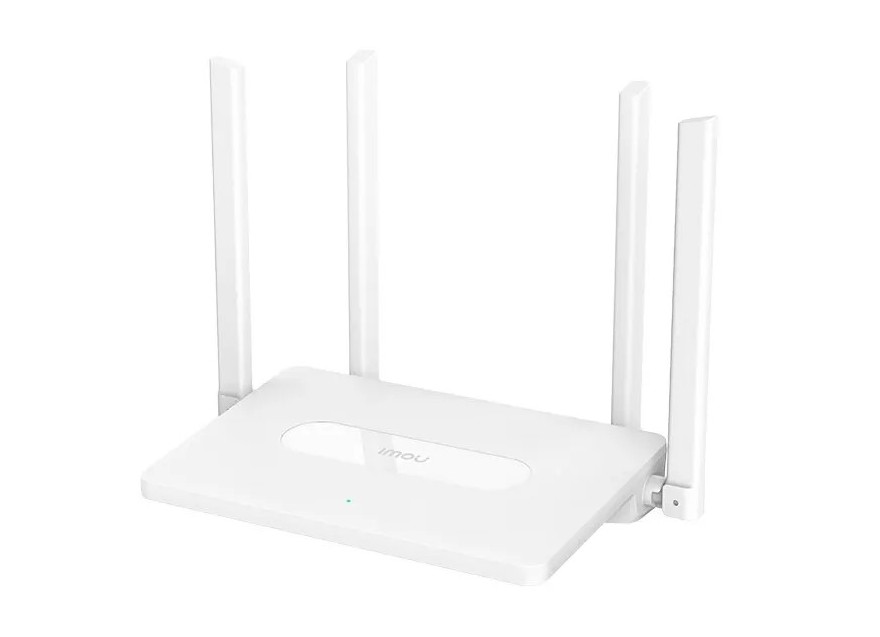 Router wireless IMOU AC1200, Dual-Band Wi-Fi, 4 porturi, 4 antene externe 5dBi, Indicator LED, HR12F