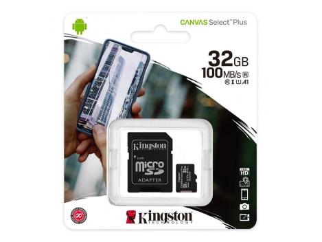 SD Card 32GB card memorie Kingston Clasa 10, SDCS/32GB