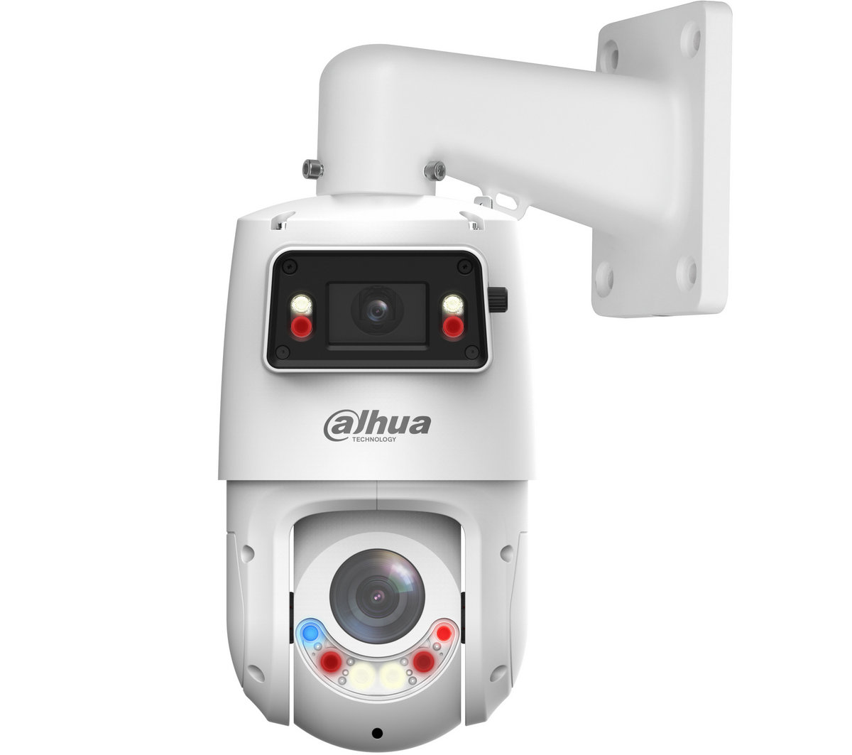 Speed Dome X-Spans Dual 4MP+4MP, TiOC, PTZ, WizSense, IR 100m, Smart dual light +, Auto tracking, Dahua SDT4E425-4F-GB-A-PV1