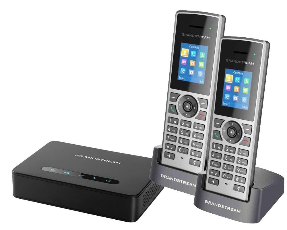 Set baza DP750 + 2 telefoane dect grandstream