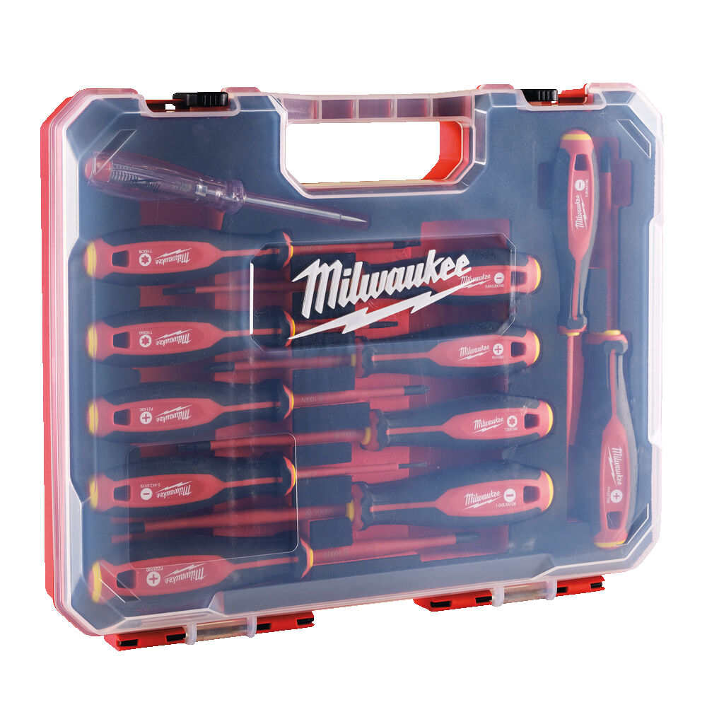 Set surubelnite Milwaukee Tri-Lobe VDE, 12 buc, 4932479095