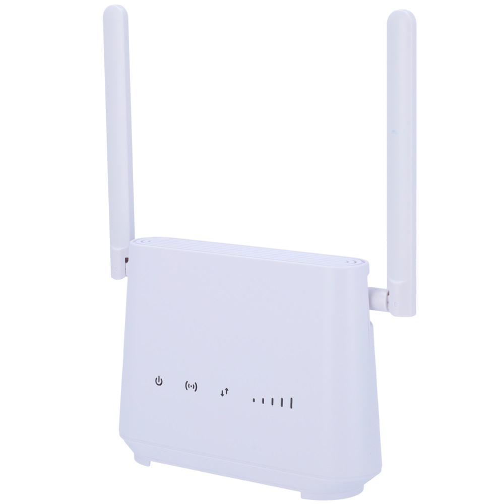 Router wireless 4G cu UPS (2000mAh), 150Mbps, 4 porturi LAN si Wi-Fi5, slot MicroSIM, slot micro SD, ROUTER-4G-CAT6