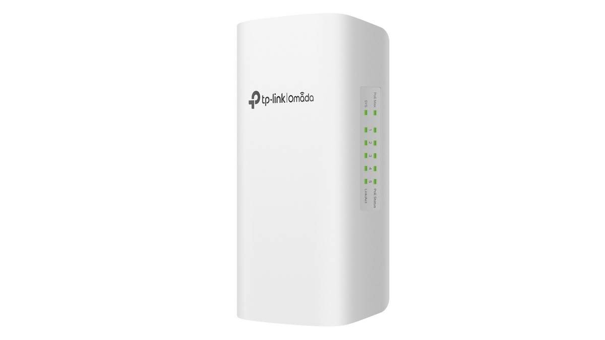 Switch 5 Porturi PoE+ Gigabit, Tp-Link Omada SG2005P-PD, 64W, cu management, IP55