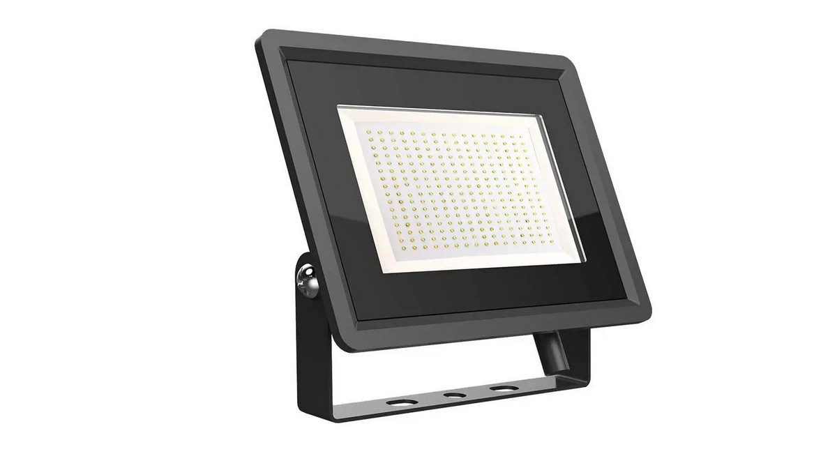 Reflector LED 200W, temperatura 6500K, culoare lumina alb, aluminiu, IP65, V-Tac SKU-6734