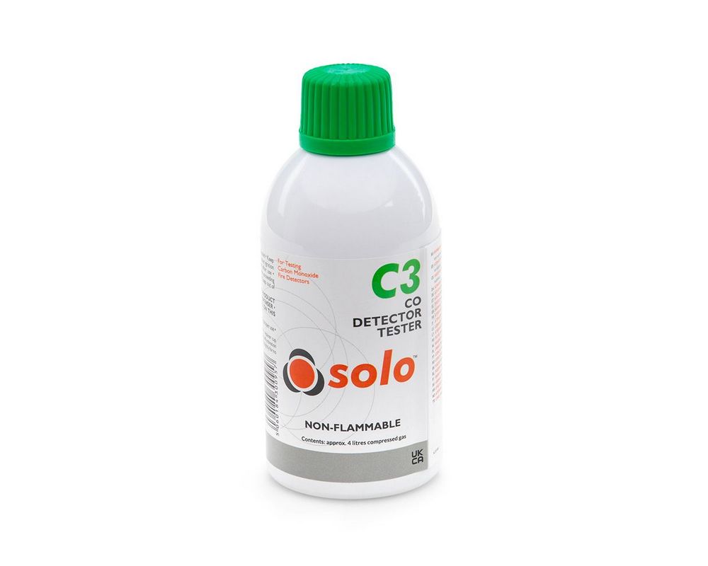 Spray aerosol pentru senzorii de fum, 250ml, tester senzor fum, SOLO-C3-001
