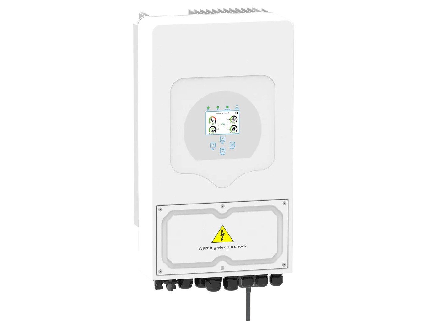 Invertor Hibrid Monofazat DEYE SUN-6K-SG03LP1-EU, 6KW, 2 MPPT, eficienta 97.60%, IP65